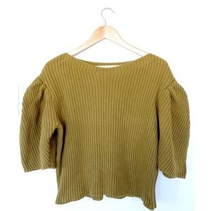 Mara Hoffman Olive Inga Sweater (Size XS, 0-2)